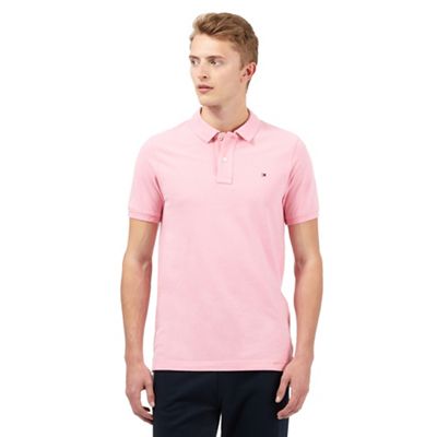Tommy Hilfiger Pink short sleeve polo shirt